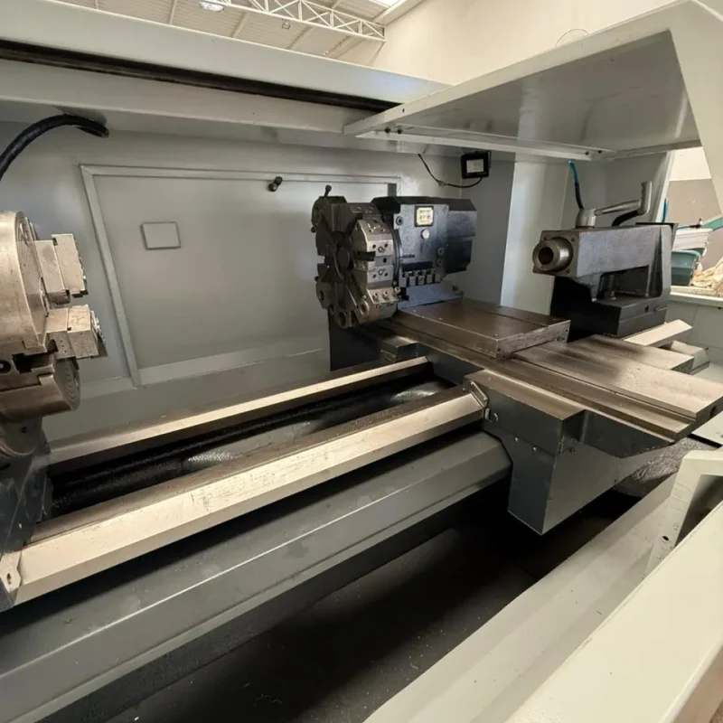 TORNO CNC NARDINI LOGIC 500 X 1000 MM - ANO 2008 COM TRANSPORTADOR DE CAVACOS (6)