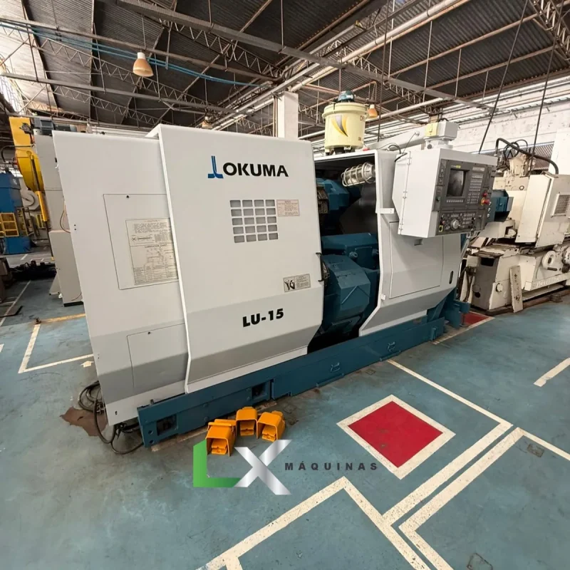 TORNO CNC OKUMA LU15 - DUPLA TORRE - FANUC (2)