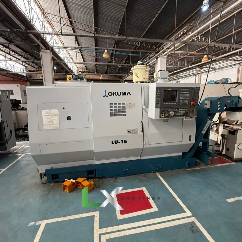 TORNO CNC OKUMA LU15 - DUPLA TORRE - FANUC (5)