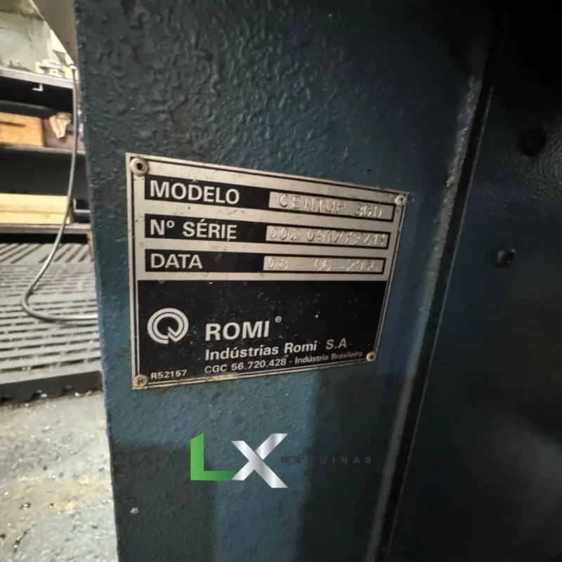 TORNO CNC ROMI CENTUR 30D - 430 X 1000 MM - MACH 9 - 2006 (9)