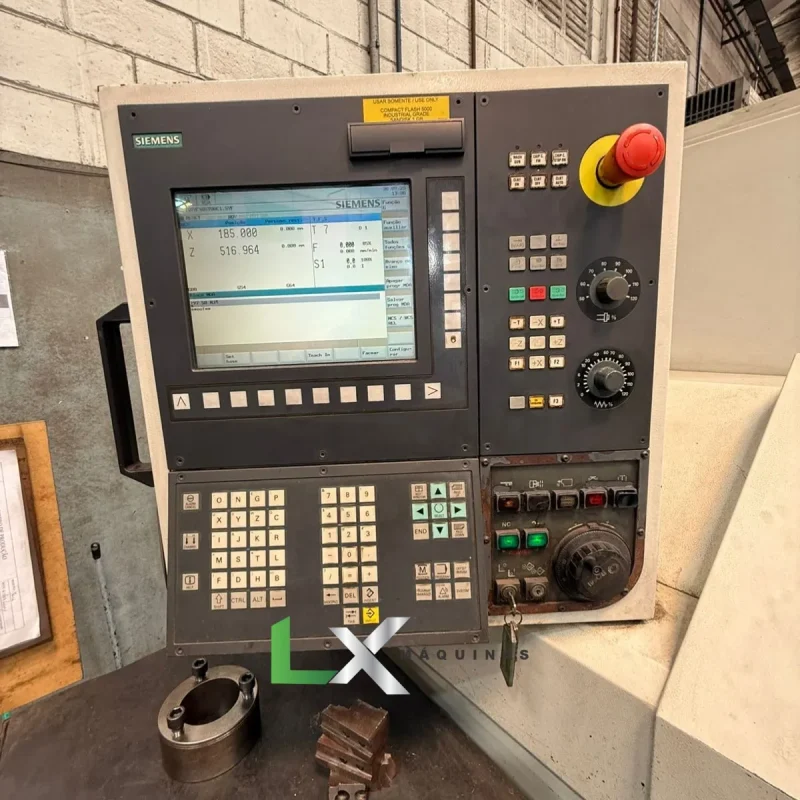 TORNO CNC ROMI CENTUR 30D - 430 X 1000 MM - SIEMENS - ANO 2011 (7)
