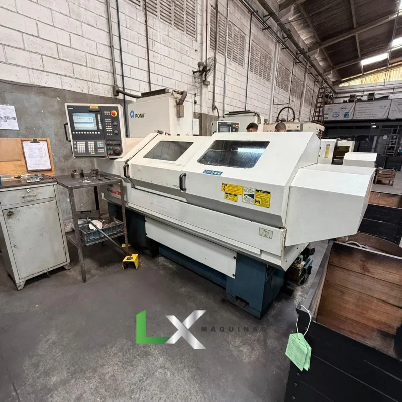 TORNO CNC ROMI CENTUR 30D - 430 X 1000 MM - SIEMENS - ANO 2011 (8)