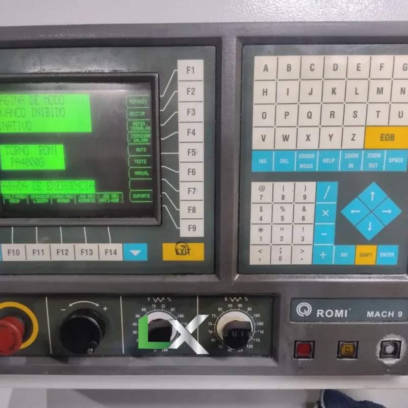 TORNO CNC ROMI CENTUR 30D - 430 X 500 MM – ANO 2004 (1)