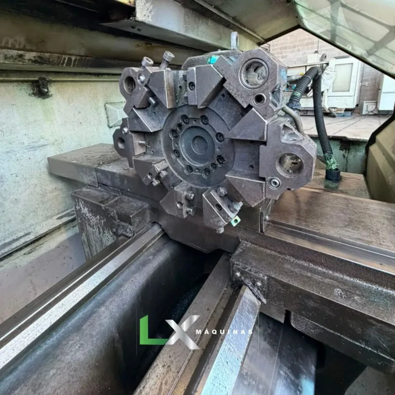 TORNO CNC ROMI CENTUR 30D COM TRANSPORTADOR DE CAVACOS – MACH 9 – 430 X 1000 MM (9)