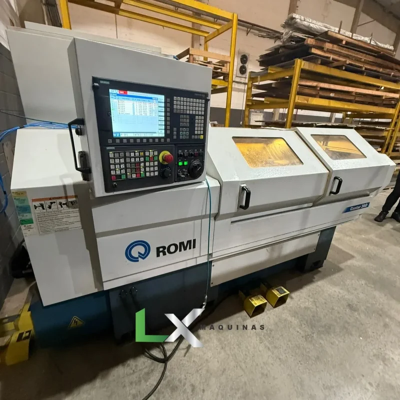 TORNO CNC ROMI CENTUR 30D HIDRAULICO - SIEMENS 828D - ANO 2018 (1)