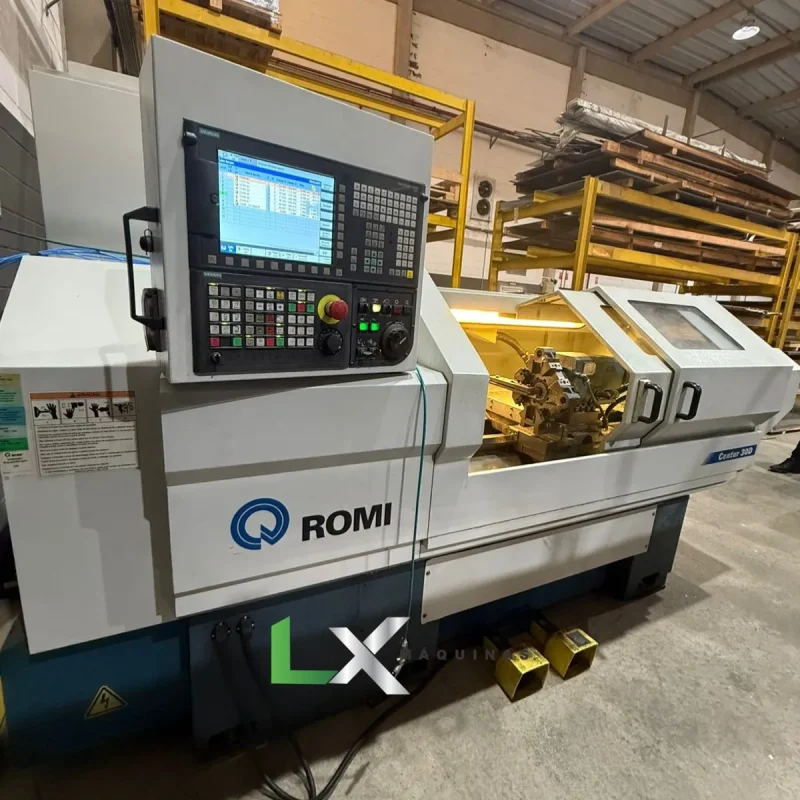 TORNO CNC ROMI CENTUR 30D HIDRAULICO - SIEMENS 828D - ANO 2018 (5)