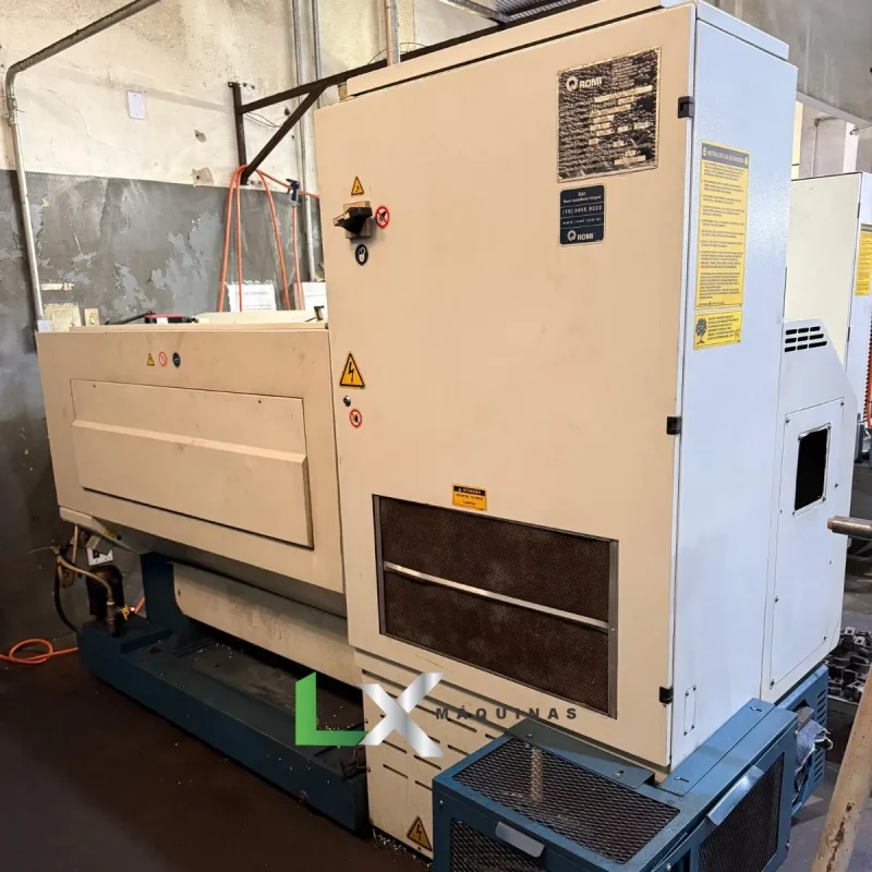 TORNO CNC ROMI CENTUR 30D HIDRÁULICO – SIEMENS – ANO 2008 (1)