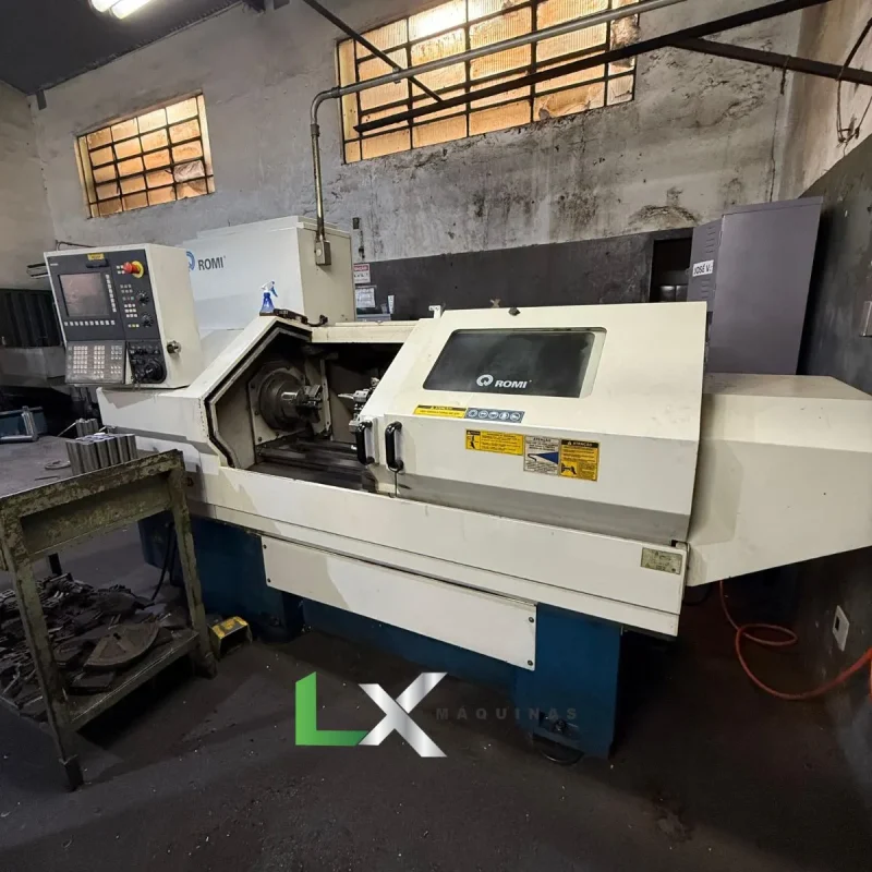 TORNO CNC ROMI CENTUR 30D HIDRÁULICO – SIEMENS – ANO 2008 (12)