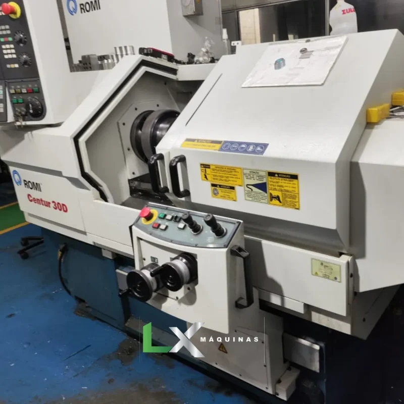 TORNO CNC ROMI CENTUR 30D KIT MULTIPLIC SIEMENS - ANO 2010 (3)
