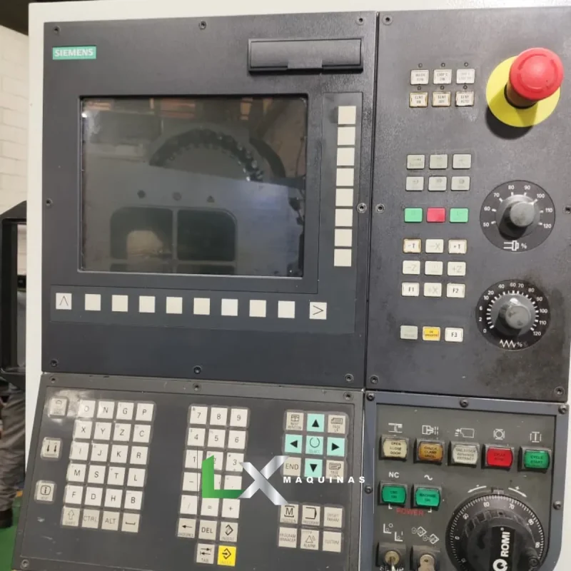 TORNO CNC ROMI CENTUR 30D KIT MULTIPLIC SIEMENS - ANO 2010 (8)