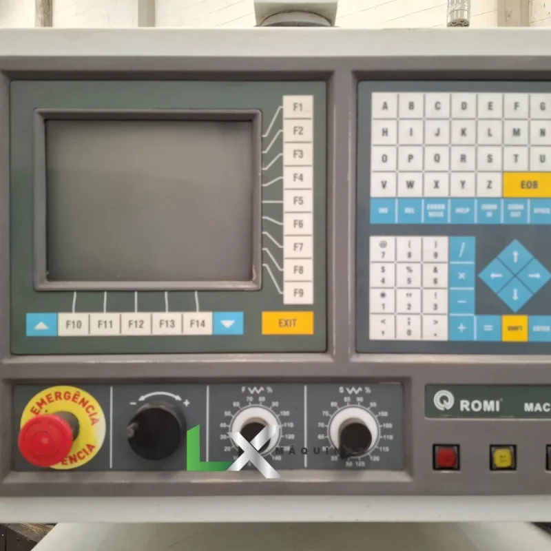 TORNO CNC ROMI CENTUR 30D - MACH 9 - 430 MM X 1000 MM (2)