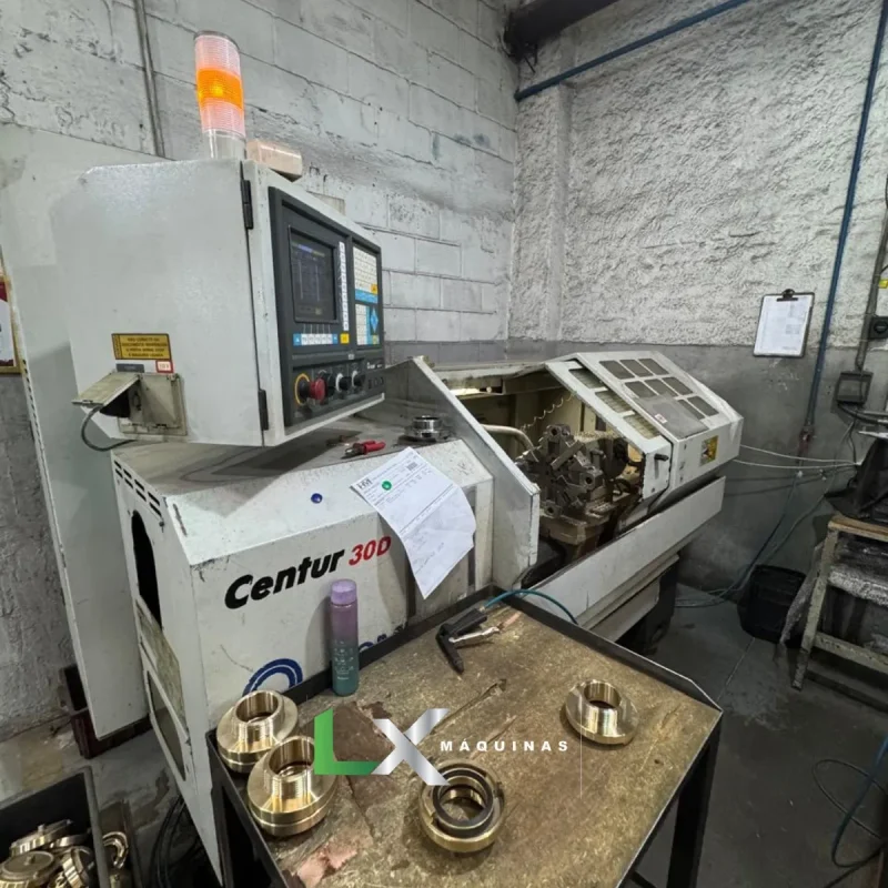 TORNO CNC ROMI CENTUR 30D MACH 9 - 430 X 1000MM (8)