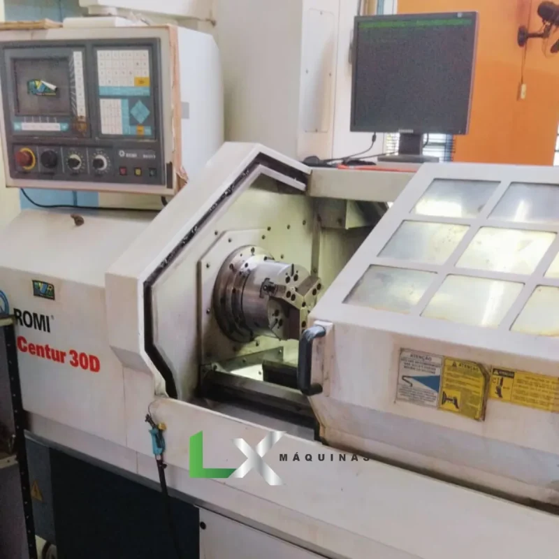 TORNO CNC ROMI CENTUR 30D - MACH 9 - 430 X 500MM (5)