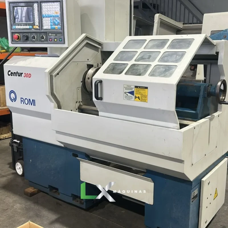 TORNO CNC ROMI CENTUR 30D MACH9 - 500MM (10)