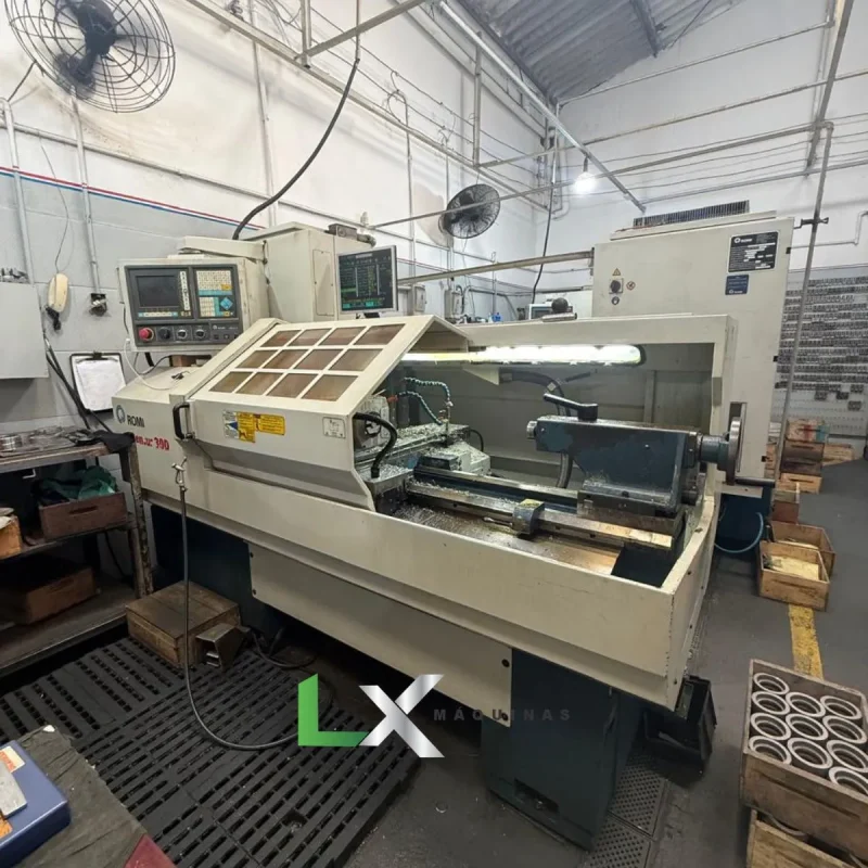 TORNO CNC ROMI CENTUR 30D MACH9 - ANO 2006 (2)