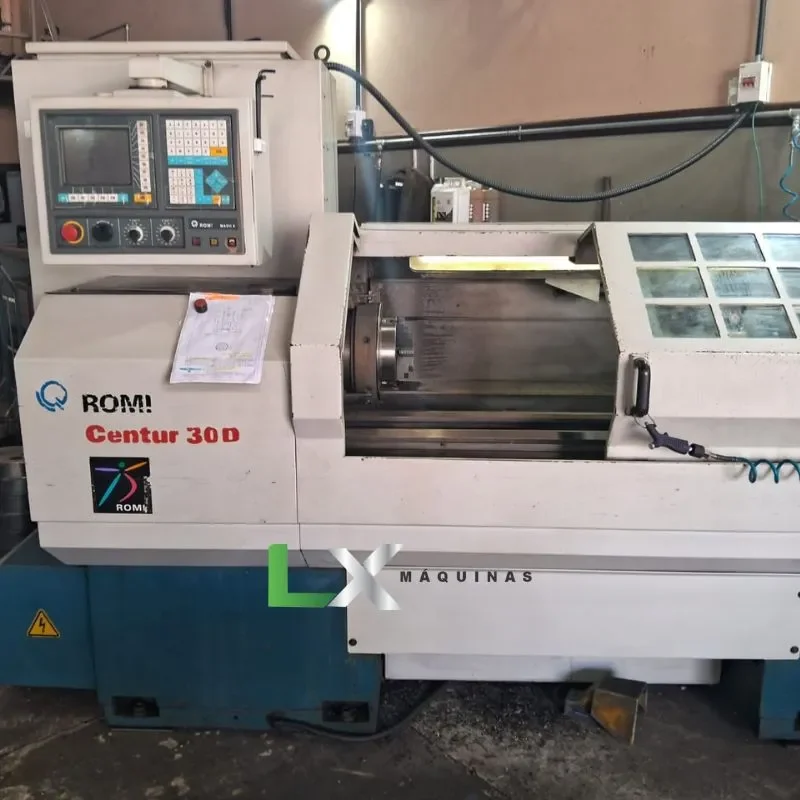 TORNO CNC ROMI CENTUR 30D MACH9 – 2005 (8)