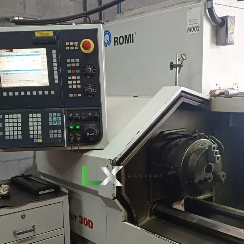 TORNO CNC ROMI CENTUR 30D - SIEMENS - 2007 (6)