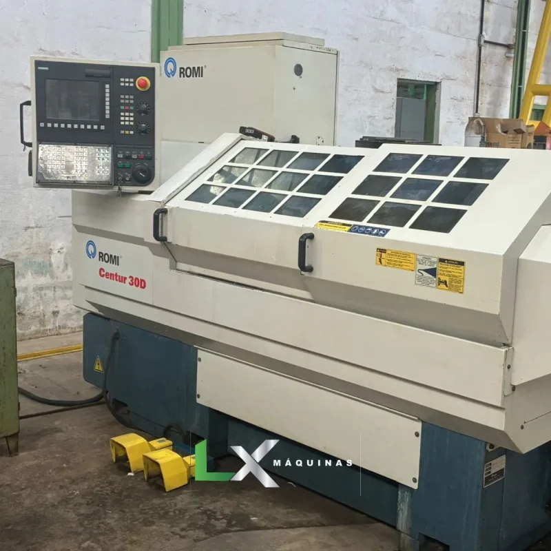 TORNO CNC ROMI CENTUR 30D - SIEMENS - 2008 (4)