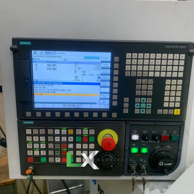 TORNO CNC ROMI CENTUR 30D SIEMENS - 2014 (4)