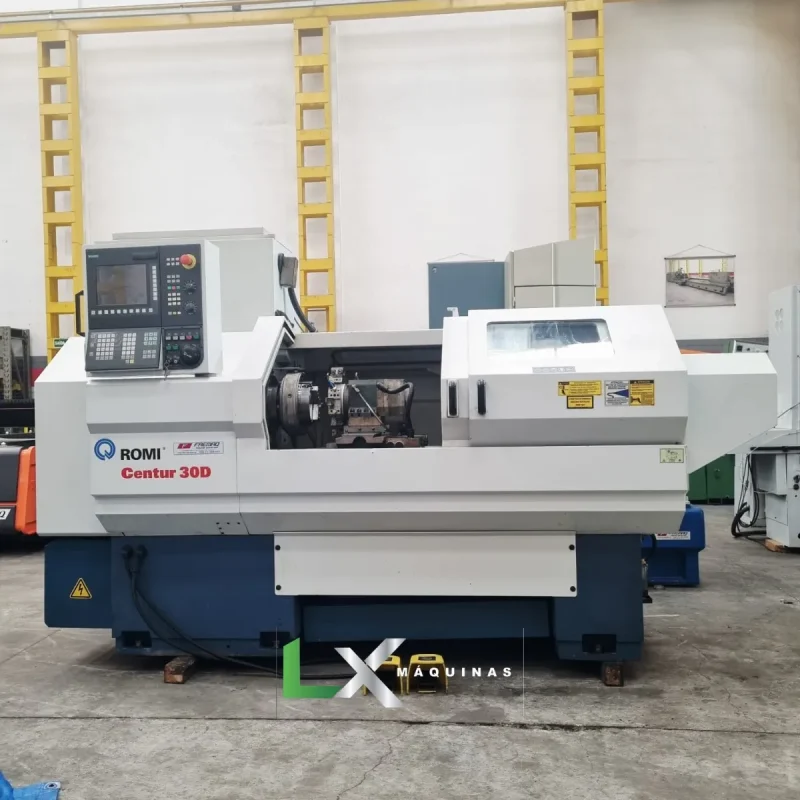 TORNO CNC ROMI CENTUR 30D - SIEMENS - 430 X 1000 MM - 2008 (3)