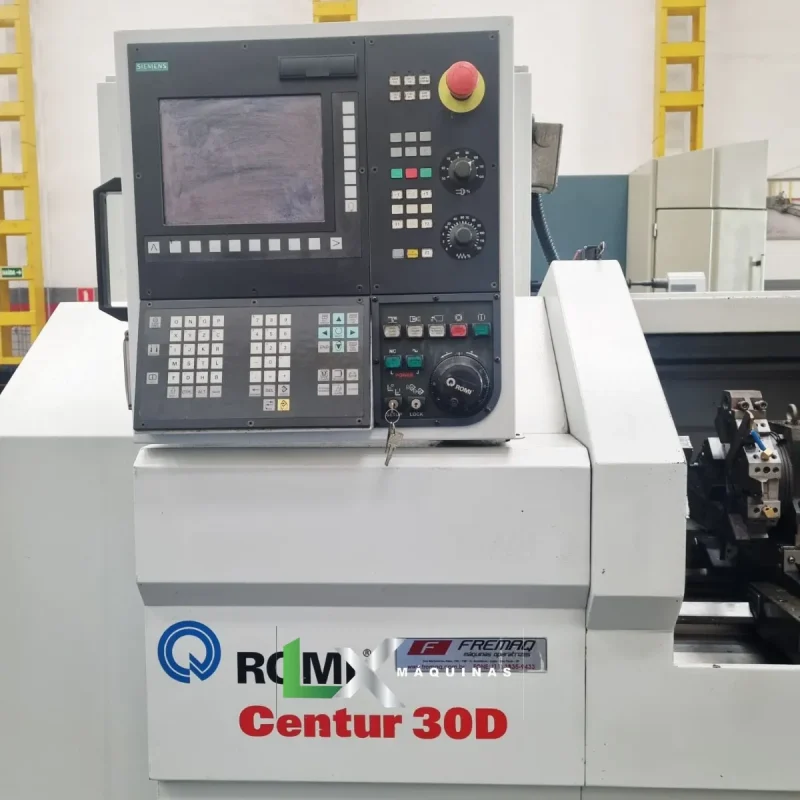 TORNO CNC ROMI CENTUR 30D - SIEMENS - 430 X 1000 MM - 2008 (5)