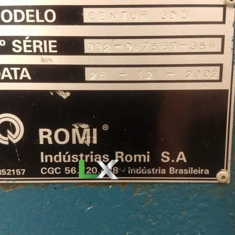 TORNO CNC ROMI CENTUR 30D SIEMENS - 500 MM (2)