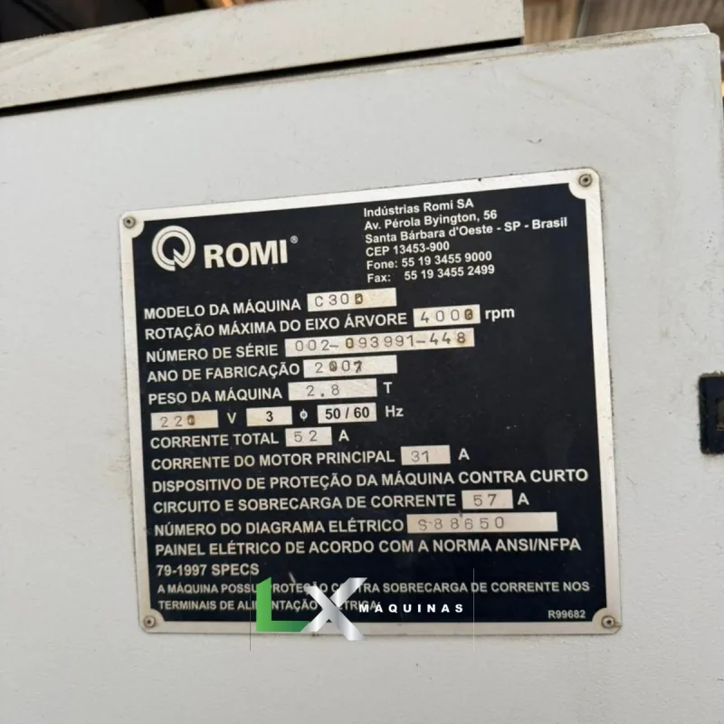 TORNO CNC ROMI CENTUR 30D - SIEMENS (8)_11zon
