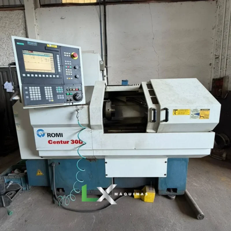 TORNO CNC ROMI CENTUR 30D - SIEMENS (9)_11zon