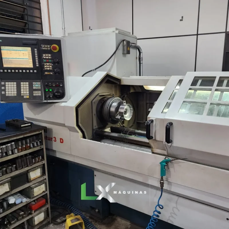 TORNO CNC ROMI CENTUR 30D SIEMENS - ANO 2007 (2)