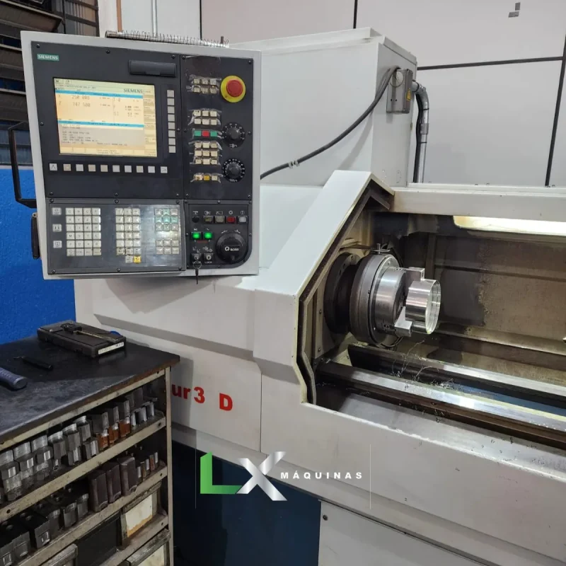 TORNO CNC ROMI CENTUR 30D SIEMENS - ANO 2007 (6)