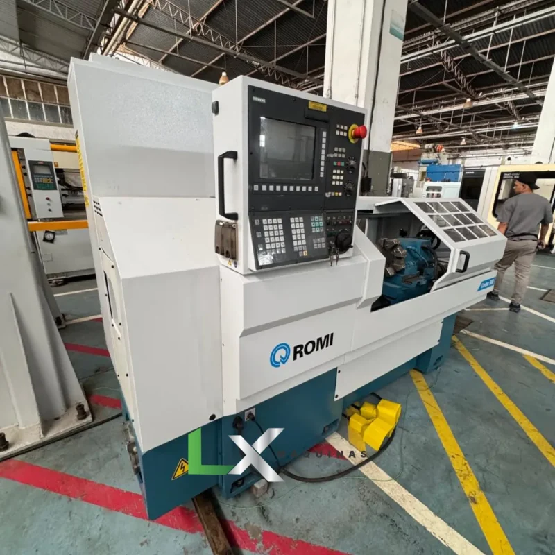 TORNO CNC ROMI CENTUR 30D - SIEMENS - ANO 2008 (3)