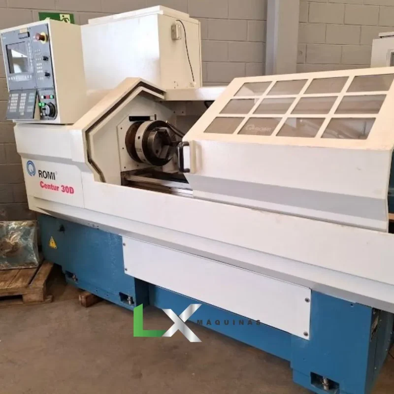 TORNO CNC ROMI CENTUR 30D - SIEMENS - REFORMADO (6)_11zon