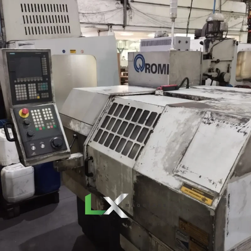 TORNO CNC ROMI CENTUR 30D - SIEMENS -RETROFIT 2021 (9)