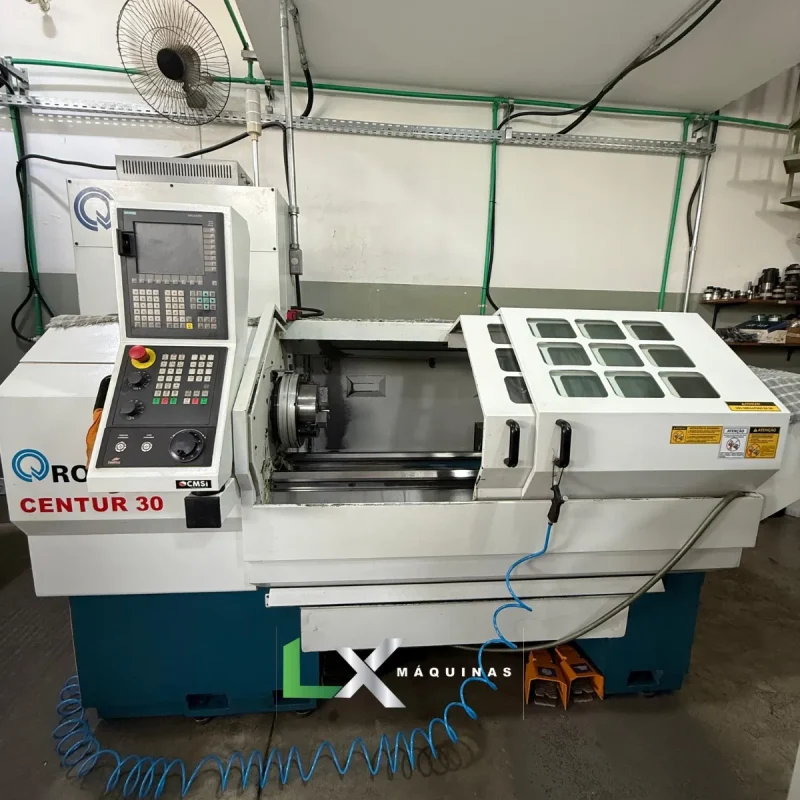 TORNO CNC ROMI CENTUR 30D SIEMENS - RETROFIT - ANO 2022 (7)