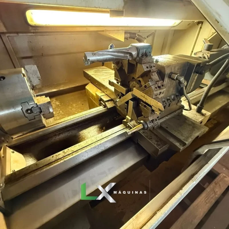 TORNO CNC ROMI CENTUR 30D – HIDRÁULICO - SIEMENS – 3700 HORAS - ANO 2012 -4