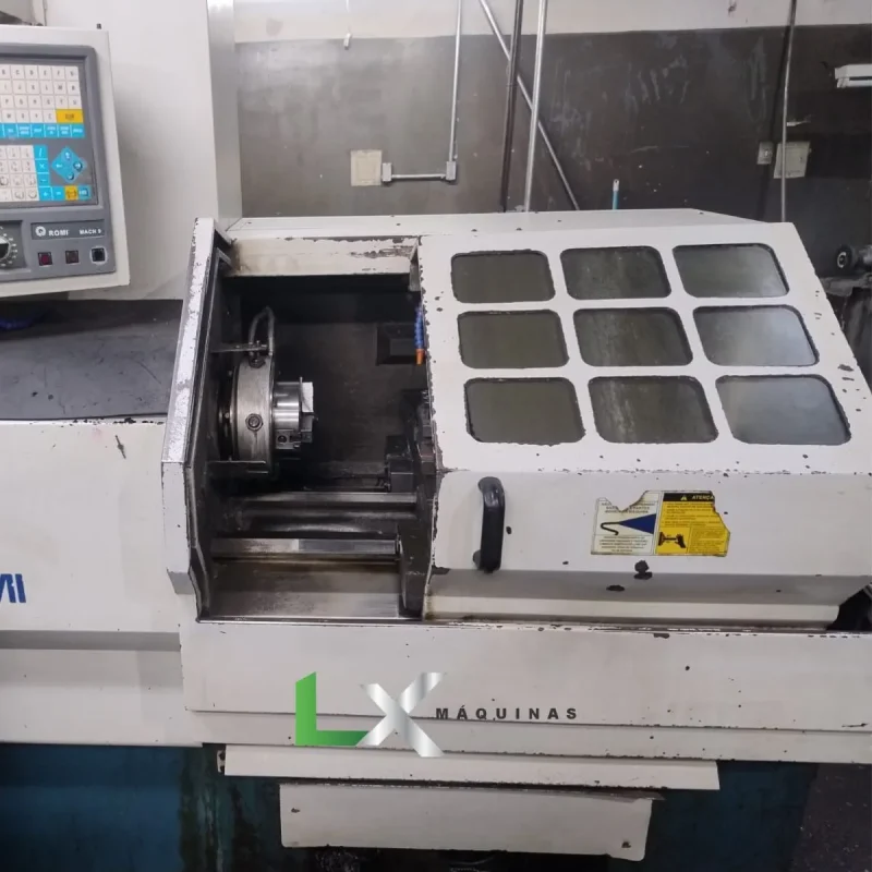 TORNO CNC ROMI CENTUR 30D – MACH 9 - GANG – ANO 2002 (5)