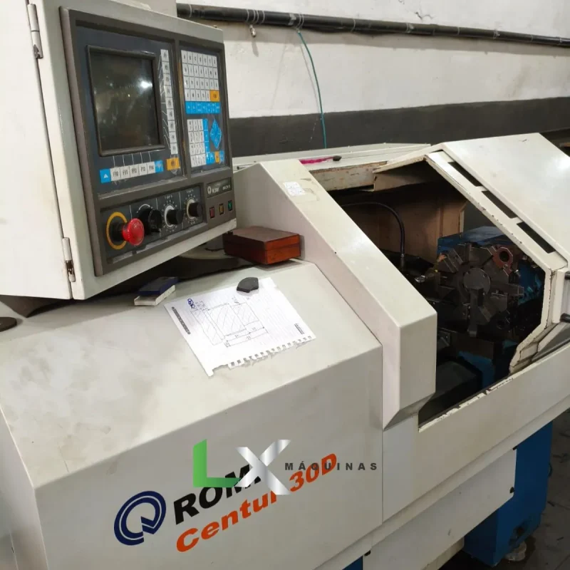 TORNO CNC ROMI CENTUR 30D – MACH 9 – 430MM X 500MM (2)