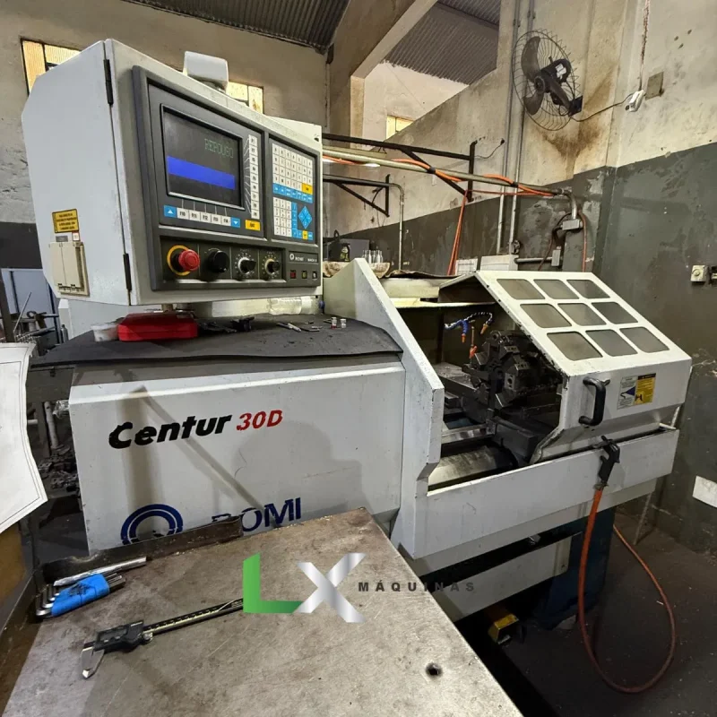 TORNO CNC ROMI CENTUR 30D – MACH 9 – 430MM – 500MM (10)