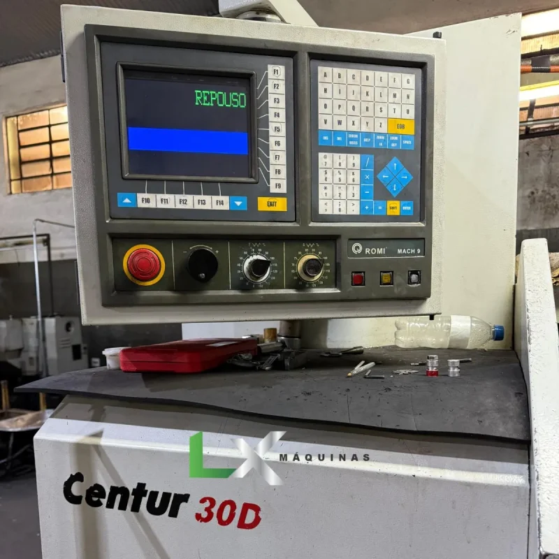 TORNO CNC ROMI CENTUR 30D – MACH 9 – 430MM – 500MM (11)