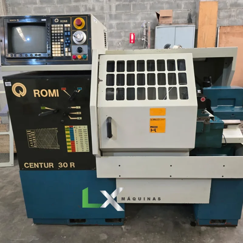 TORNO CNC ROMI CENTUR 30R - MACH 5 - GANG (10)
