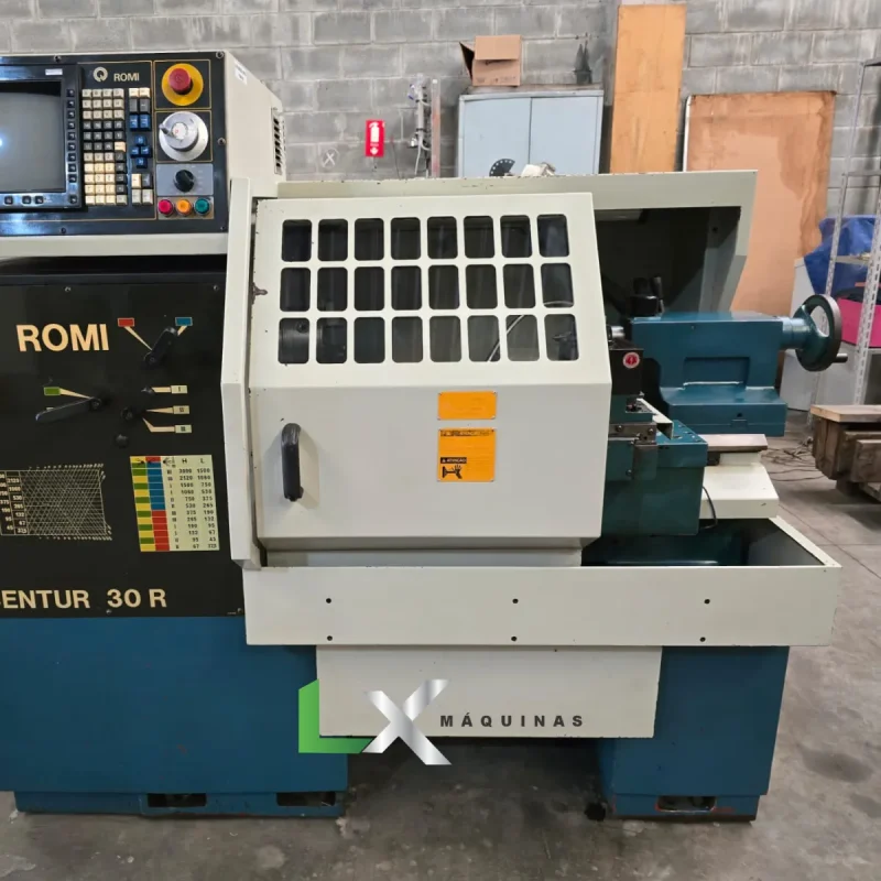 TORNO CNC ROMI CENTUR 30R - MACH 5 - GANG (11)