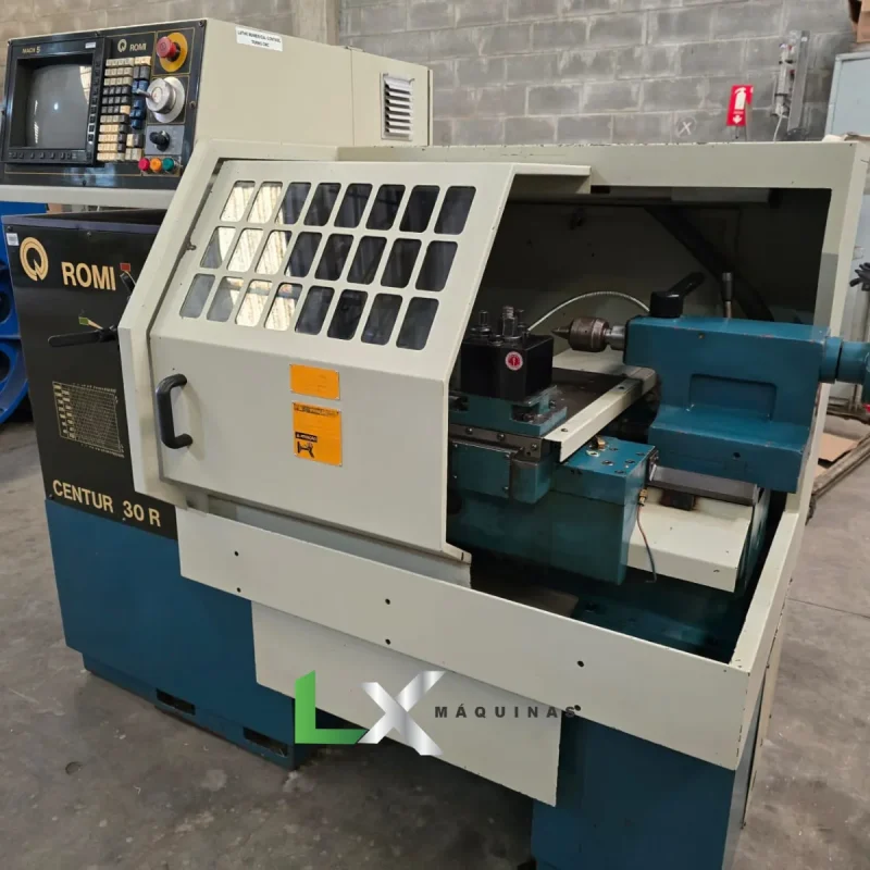 TORNO CNC ROMI CENTUR 30R - MACH 5 - GANG (7)