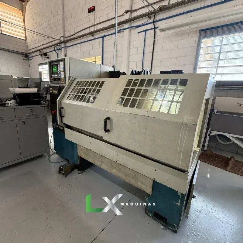 TORNO CNC ROMI CENTUR 30RV - MACH 8 - TORRE 8 POSIÇOES (4)