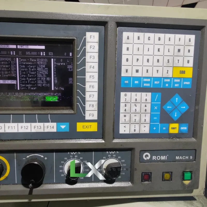 TORNO CNC ROMI CENTUR 30S MACH9 - GANG (6)