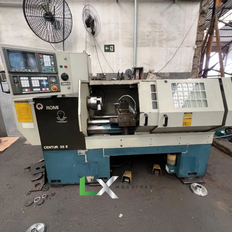 TORNO CNC ROMI CENTUR 35 E - FANUC 0.T (4)