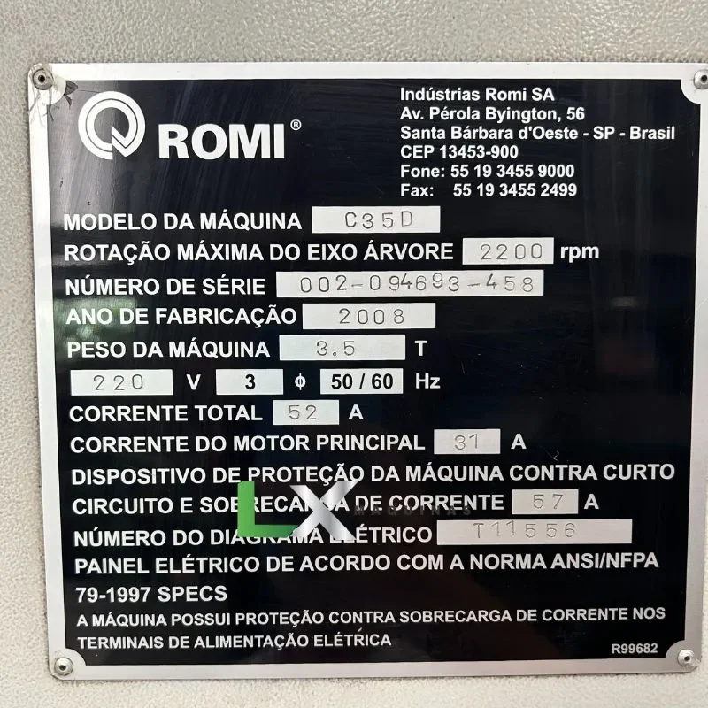 TORNO CNC ROMI CENTUR 35D SIEMENS -2008 (9)_11zon