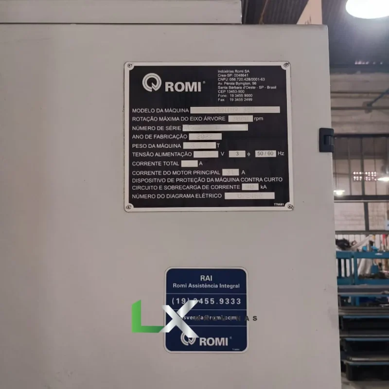 TORNO CNC ROMI CENTUR 35D SIEMENS 828D - ANO 2022 (1)