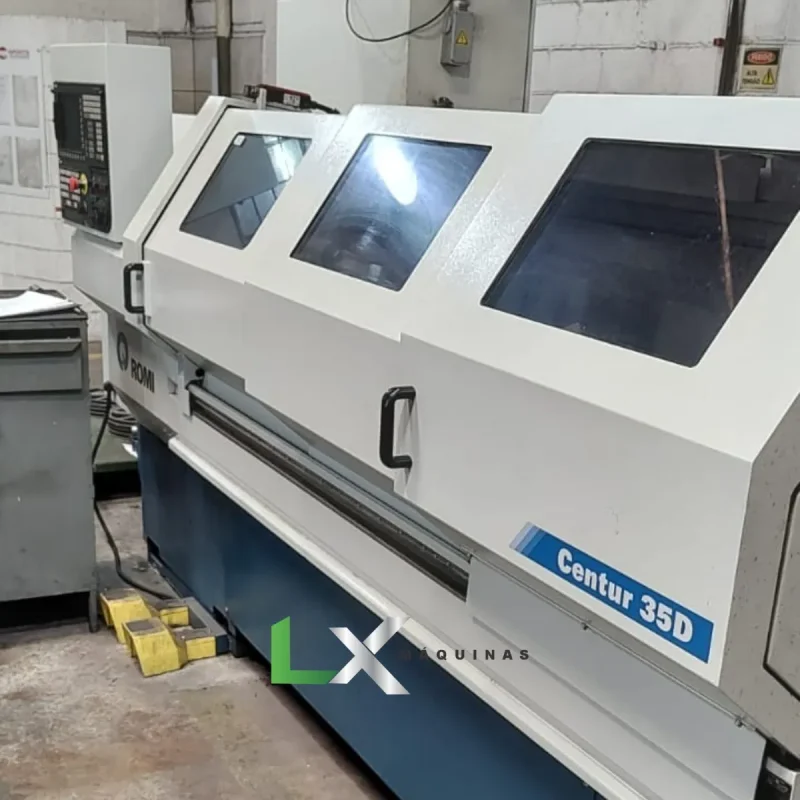 TORNO CNC ROMI CENTUR 35D SIEMENS 828D - ANO 2022 (10)