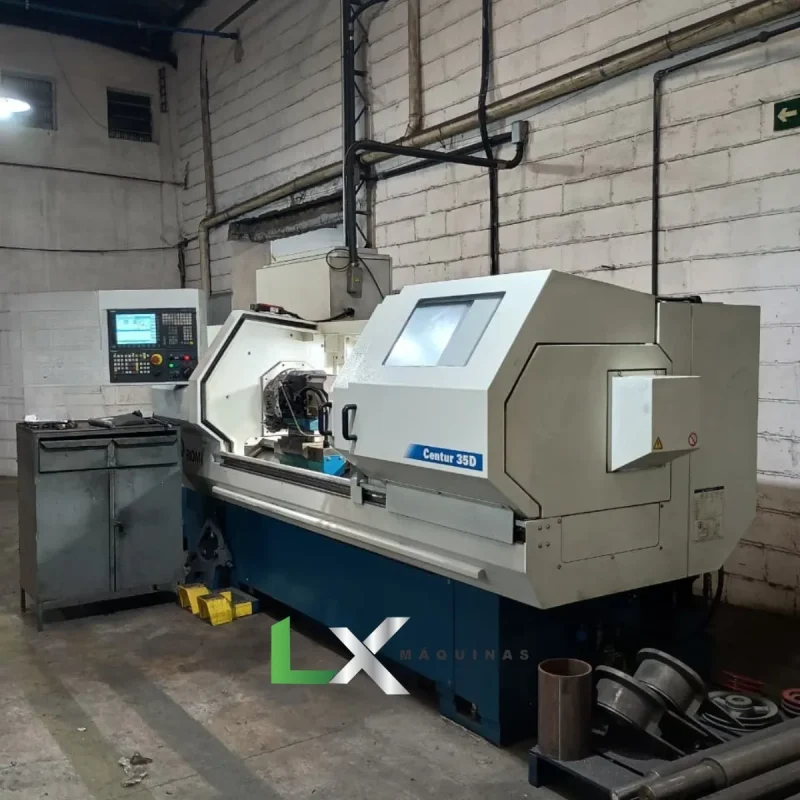 TORNO CNC ROMI CENTUR 35D SIEMENS 828D - ANO 2022 (2)