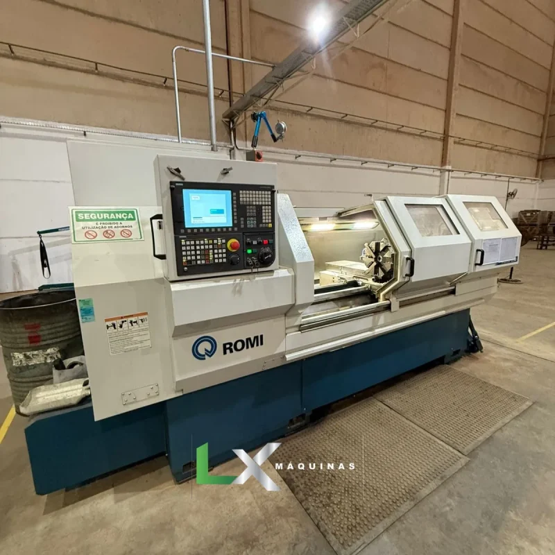TORNO CNC ROMI CENTUR 35D X 1500MM - SEMINOVO - ANO 2023 (1)